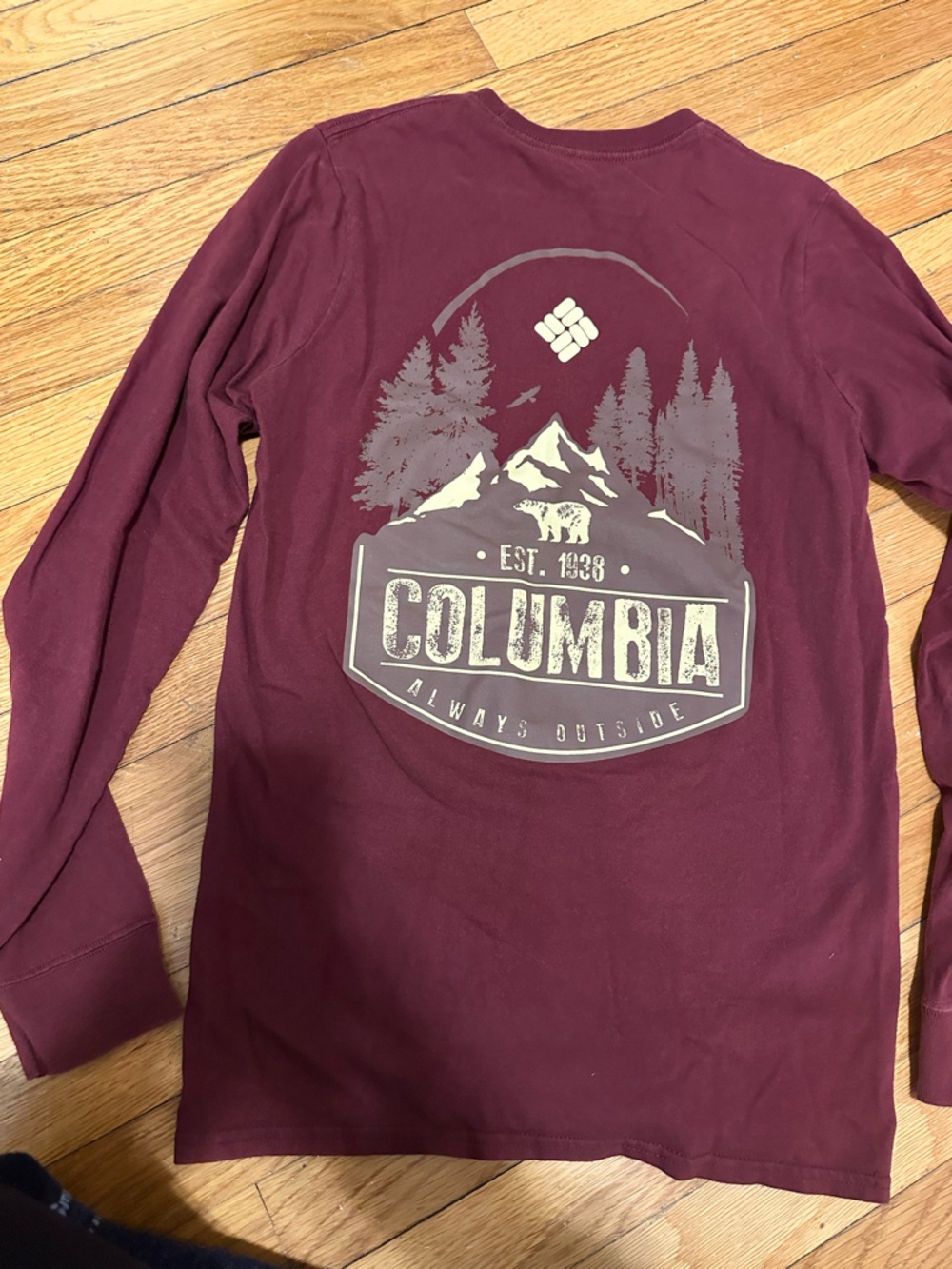 Mens Columbia long sleeve